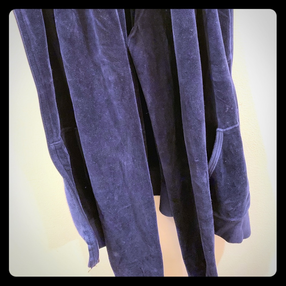 Juicy Couture velvety hoodie